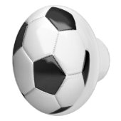 Fußball-Fußball Keramikknauf (Rechts)