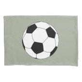 Fußball (Fußball) Kissenbezug (Vorderseite-Links)