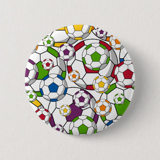 Fußball-Fußball-Knopf-Abzeichen Button