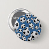 Fußball-Fußball-Knopf Button (Vorne & Hinten)