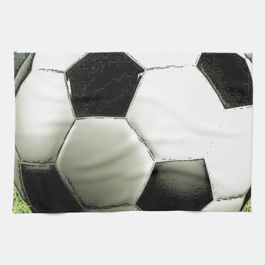 Fußball - Fußball Küchentuch (Horizontal)