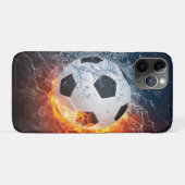 Fußball-/Fußball-Kugelkopf-Kissen Case-Mate iPhone Hülle (Rückseite (Horizontal))
