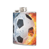 Fußball-/Fußball-Kugelkopf-Kissen Flachmann (Links)