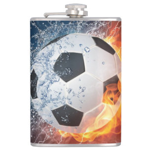 Fußball-/Fußball-Kugelkopf-Kissen Flachmann