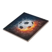Fußball-/Fußball-Kugelkopf-Kissen Fliese (Seite)