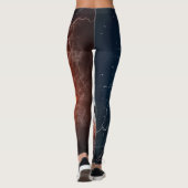 Fußball-/Fußball-Kugelkopf-Kissen Leggings (Rückseite)