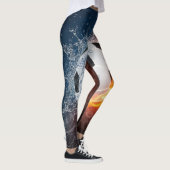Fußball-/Fußball-Kugelkopf-Kissen Leggings (Rechts)
