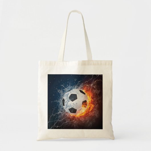 Fußball-/Fußball-Kugelkopf-Kissen Tragetasche (Vorne)