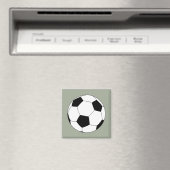 Fußball (Fußball) Magnet (In Situ (Geschirrspüler))