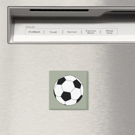 Fußball (Fußball) Magnet (In Situ (Geschirrspüler))