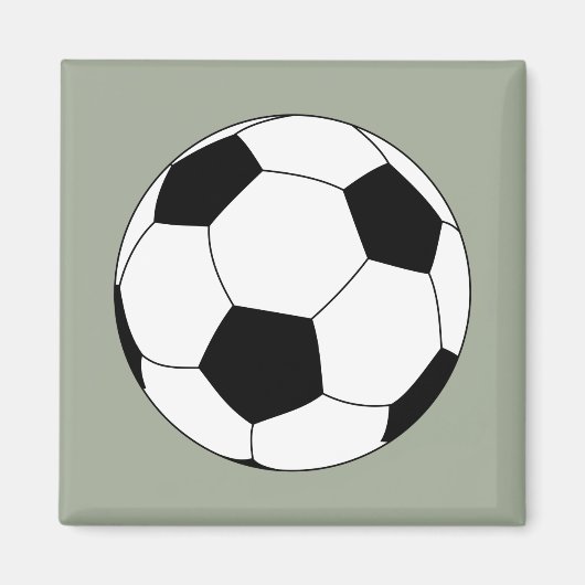 Fußball (Fußball) Magnet (Vorne)