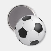 Fußball-Fußball-Magnet Magnet (Vorderseite/Rückseite)