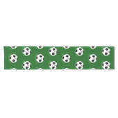 Fußball, Fußball mit Name und Nummer Kurzer Tischläufer (Horizontal)