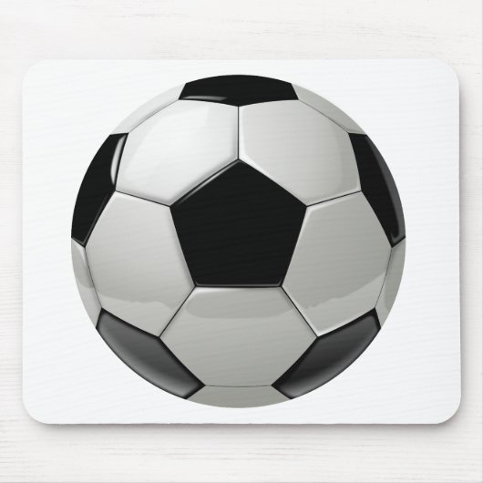 Fußball-Fußball Mousepad (Vorne)