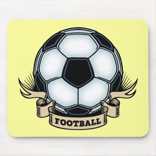 Fußball - Fußball Mousepad (Vorne)