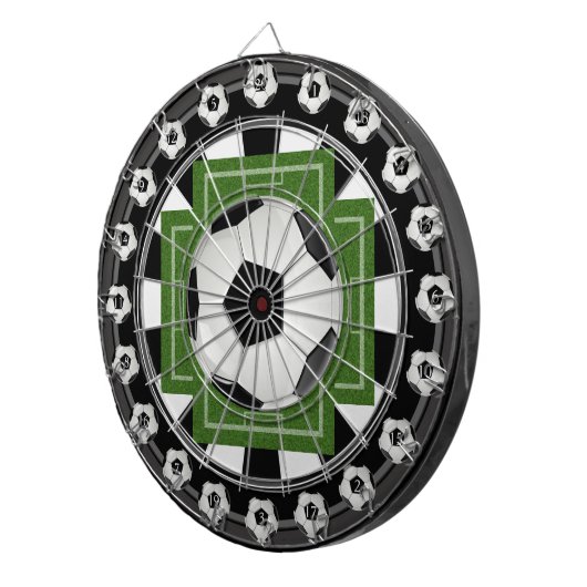 Fußball (Fußball) Multi-Target 20 Count Dartboard Dartscheibe (Vorderseite rechts)