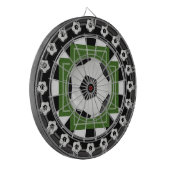 Fußball (Fußball) Multi-Target 20 Count Dartboard Dartscheibe (Vorderseite Links)