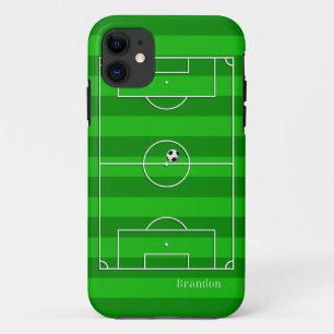 Fußball-Fußball-Neigung iPhone 11 Hülle