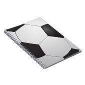 Fußball-Fußball-Notizbuch Notizblock (Rechte Seite)