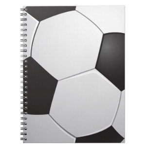 Fußball-Fußball-Notizbuch Notizblock