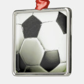 Fußball - Fußball Ornament Aus Metall (Links)