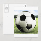 Fußball - Fußball Postkarte (Vorne/Hinten)