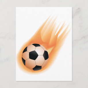Fußball, Fußball Postkarte
