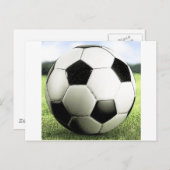 Fußball - Fußball Postkarte (Vorne/Hinten)