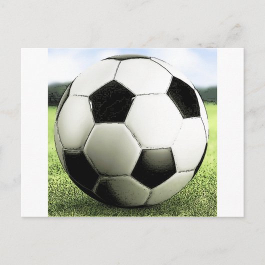 Fußball - Fußball Postkarte (Vorderseite)