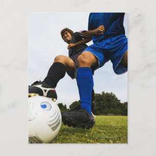 Fußball (Fußball) Postkarte