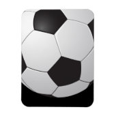 Fußball-Fußball Premium-Magnet Magnet (Vertikal)