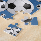 Fußball-Fußball-Puzzlespiel Puzzle (Seite)