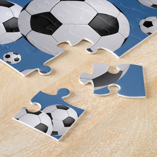 Fußball-Fußball-Puzzlespiel Puzzle (Seite)