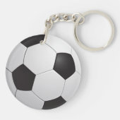 Fußball-Fußball Schlüsselanhänger (Rückseite)
