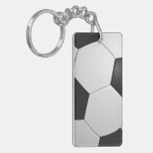 Fußball-Fußball Schlüsselanhänger (Vorderseite links)