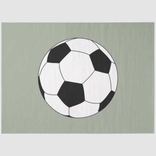 Fußball (Fußball) Seidenpapier (Vorderseite)