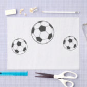 Fußball/Fußball-Seidenpapier Seidenpapier (Handwerk)