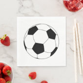 Fußball (Fußball) Serviette (Beispiel)