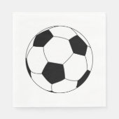 Fußball (Fußball) Serviette (Vorderseite)