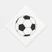 Fußball (Fußball) Serviette (Ecke)