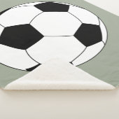 Fußball (Fußball) Sherpadecke (3/4)