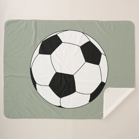 Fußball (Fußball) Sherpadecke (Vorderseite (Horizontal))