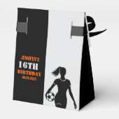 Fußball, Fußball-Spielgeschenk, Geburtstag Geschenkschachtel (Rückseite)