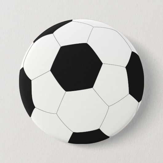 Fußball-Fußball-Sport Button (Vorderseite)