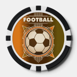 Fußball-Fußball-Sportball Pokerchips