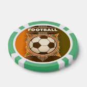 Fußball-Fußball-Sportball Pokerchips (Einzeln)