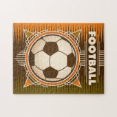 Fußball-Fußball-Sportball Puzzle (Horizontal)