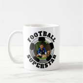 Fußball/Fußball Superstar-Foto Kaffeetasse (Links)