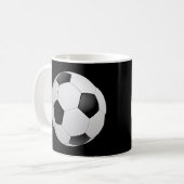 Fußball-Fußball-Tasse Kaffeetasse (Vorderseite Links)