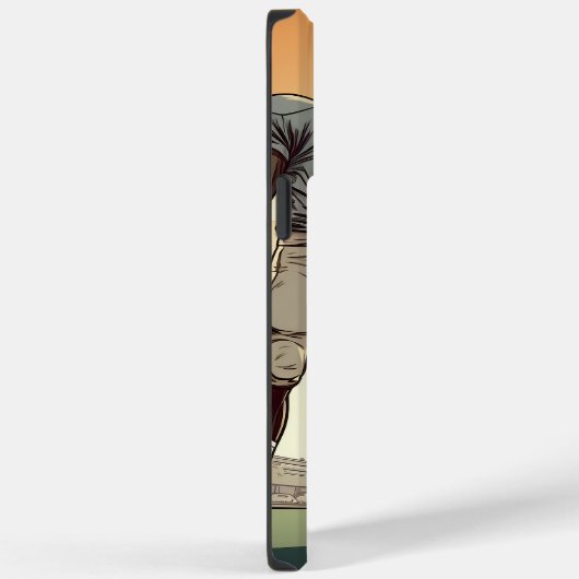 Fußball/Fußball-Telefonabdeckung Case-Mate iPhone Hülle (Rückseite / Rechts)